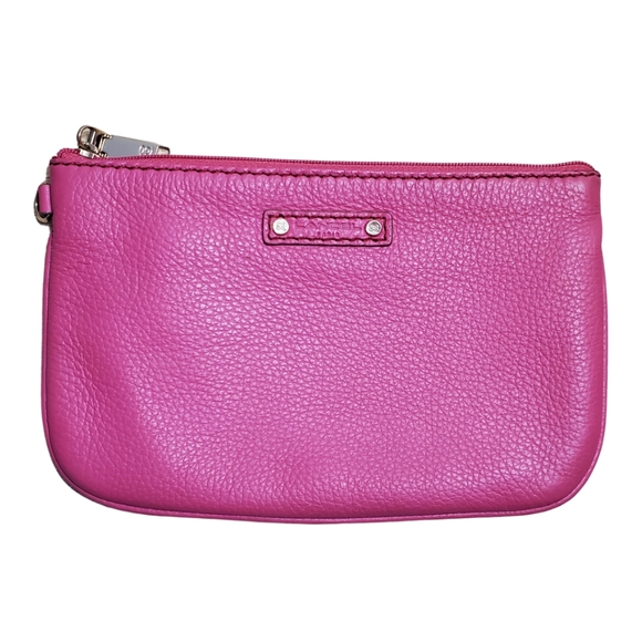 🌹Lancel Vintage Leather Wrislet Wallet Clu - Picture 1 of 6